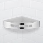 Nameeks NFA025 Wall Mounted Chrome Corner Shower Basket